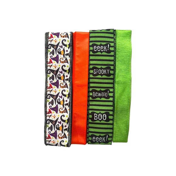 Witches Brew Wreath Kit - DIY Halloween Wreath Craft Kit with Sign & Ribbon - Picture 3 of 5